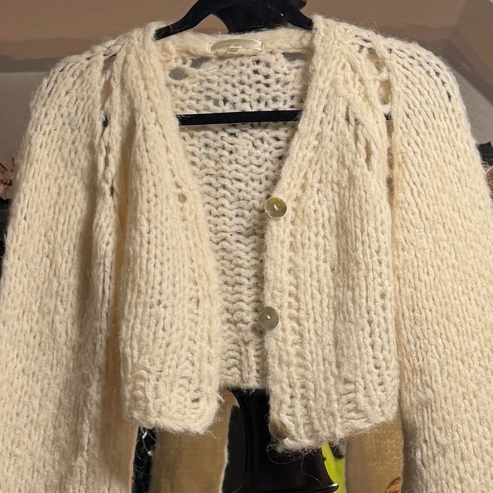 Loveshackfancy Cardigan Small - image 2